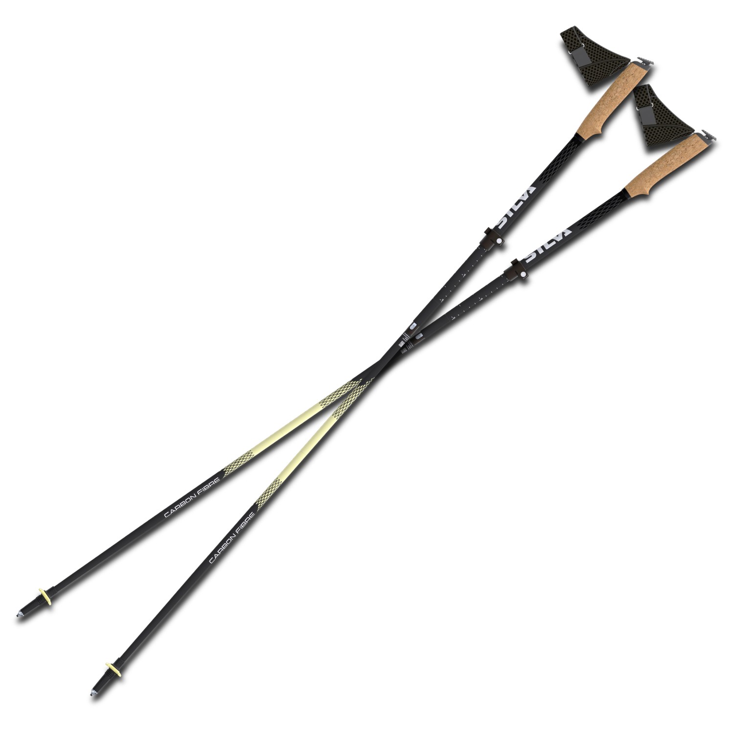 Bâtons de trail et trekking Silva Carbon Z Adjustable – Image 2